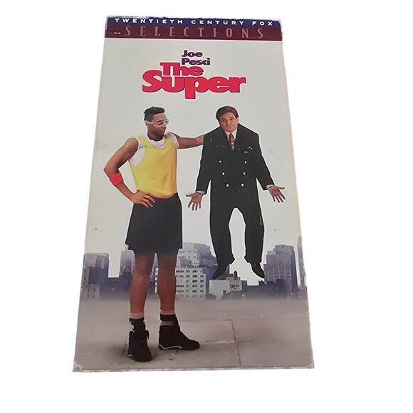 1991‎ THE SUPER Joe Pesci VHS Tape, - Picture 1 of 5